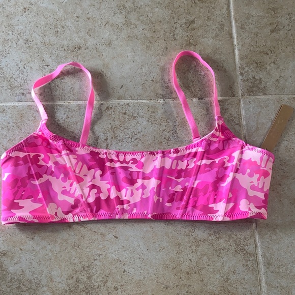 NWT SKIMS Signature Swim Corset Bikini Top size XL - Picture 2 of 7